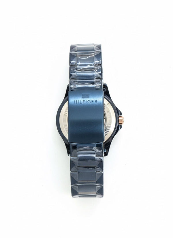 Tommy Hilfiger Skeleton Automatic Watch For Men With Box & Handcarry