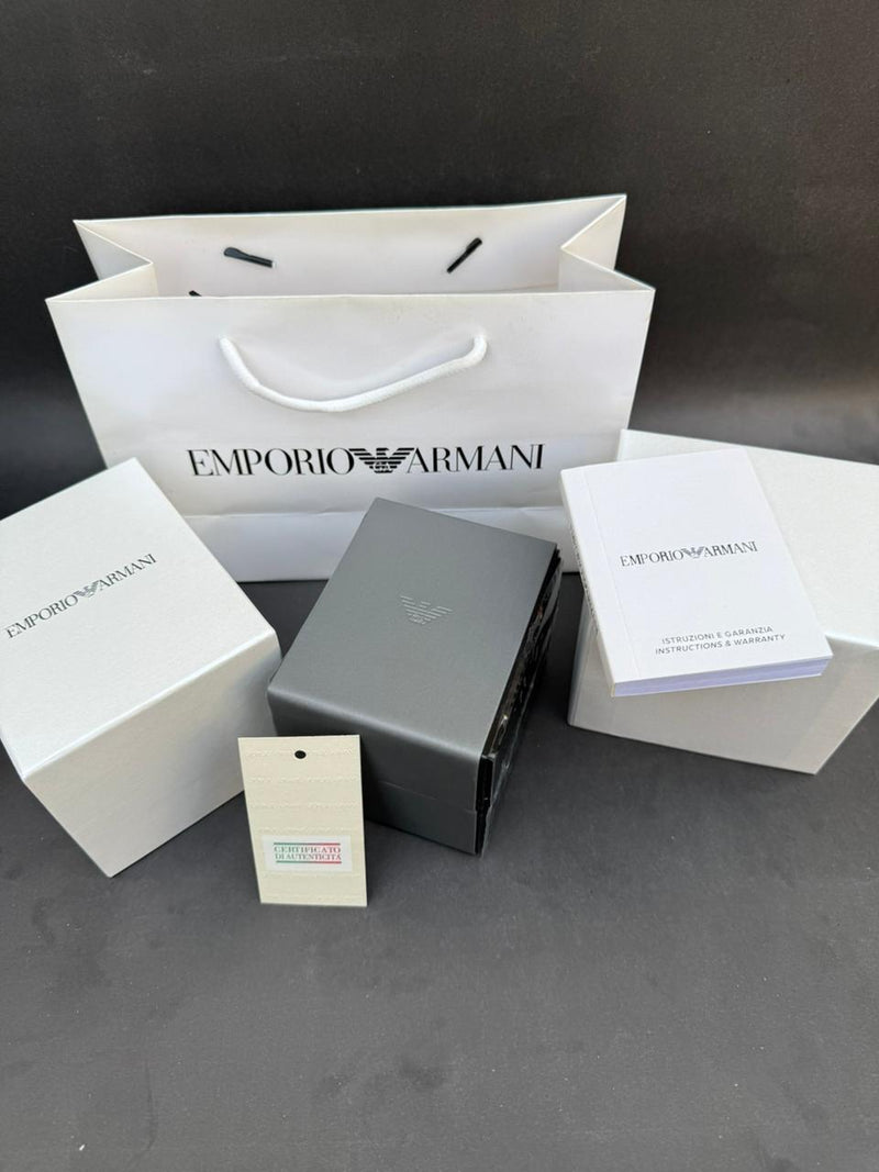 Emporio Armani Watch With Original Box & Handcarry