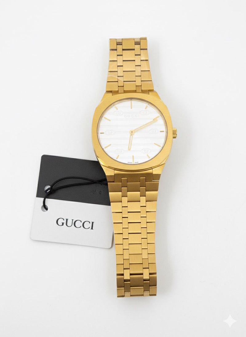 Gucci Slim Automatic Watch With Original Box & Handcarry