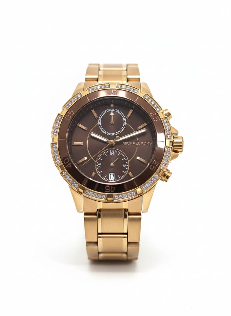 Michael Kors Women’s Chronograph Gold Watches