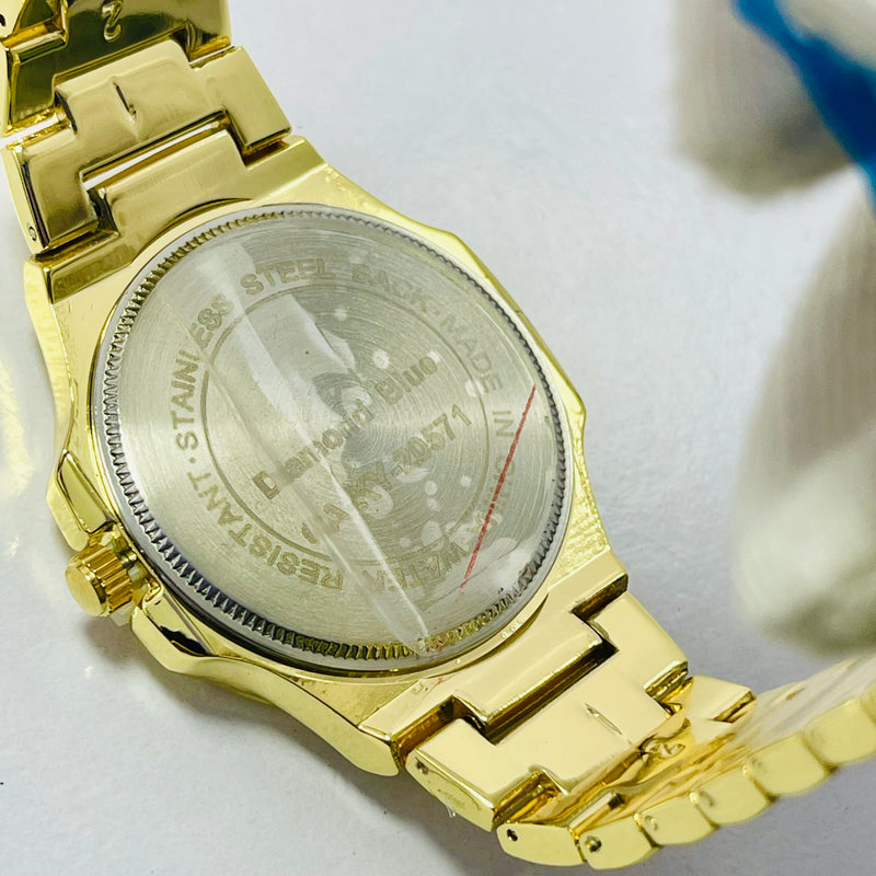 Limited Edition GOLDEN Dial Men's Watch –  GOLDEN Bracelet _Mineral Glass _Superlative Finish