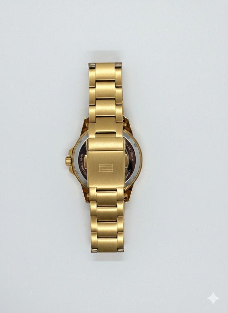 Tommy Hilfiger  Skeleton Automatic Watch For Men Wth Box & Handcarry