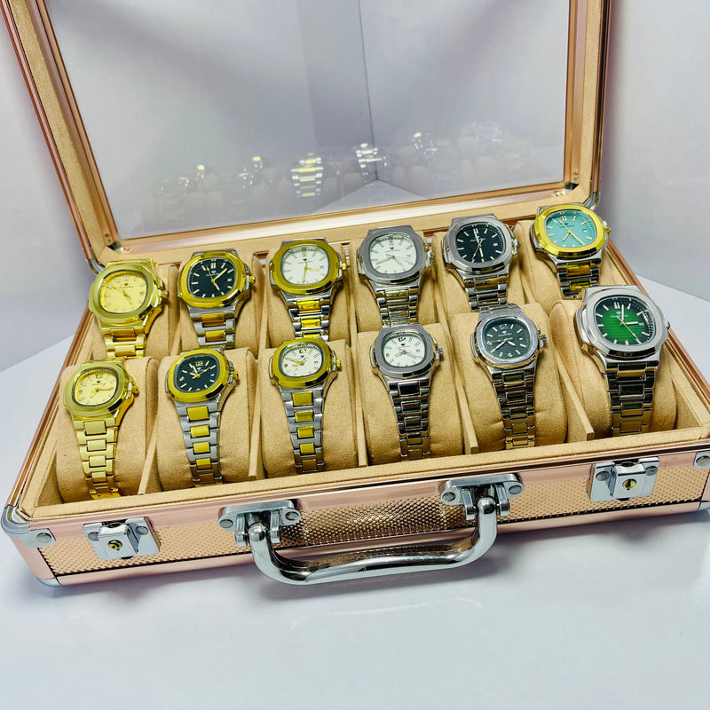Limited Edition GOLDEN Dial Men's Watch –  GOLDEN Bracelet _Mineral Glass _Superlative Finish