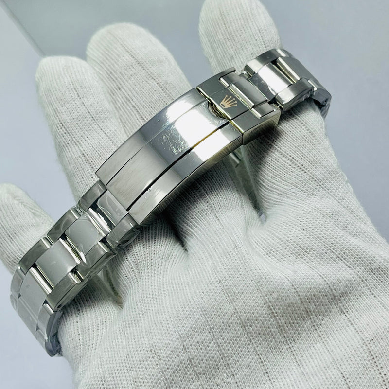 Luxury Rolex Submariner Black Dial Men's Watch – Silver Bracelet | Oyster Perpetual Date | Waterproof 1000ft | Quartz Movement