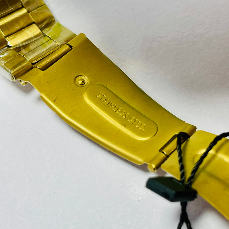 Submariner Black Dial Men's Watch – Two-Tone Gold Bracelet | Oyster Perpetual Date | Water Resistance | Quartz Movement