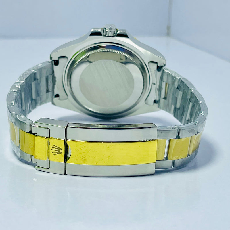 Luxury Rolex Submariner Blue Dial Men's Watch – Two-Tone Gold & Silver Bracelet | Oyster Perpetual Date | Waterproof 1000ft | Quartz Movement
