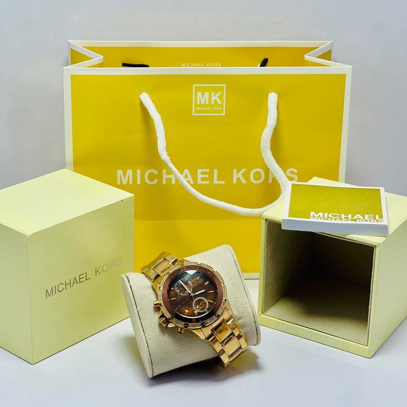 Michael Kors Women’s Chronograph Gold Watches