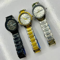 Citizen Women’s Analog Wrist Watch – Elegant Day & Date Display with Stainless Steel Strap – Available in Black, Gold-Silver, and Silver – Japanese Quartz Movement