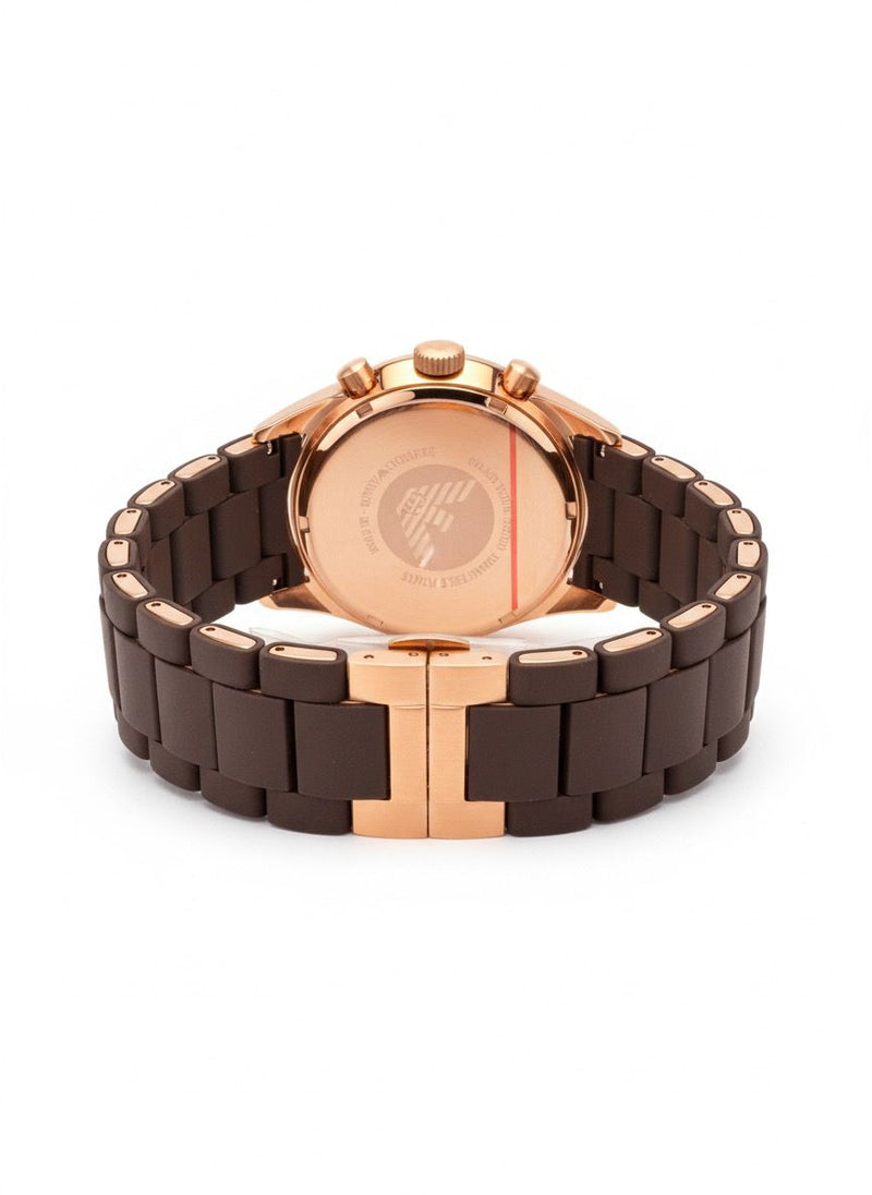 Emporio Armani Chronograph Watch With Original Box & Handcarry