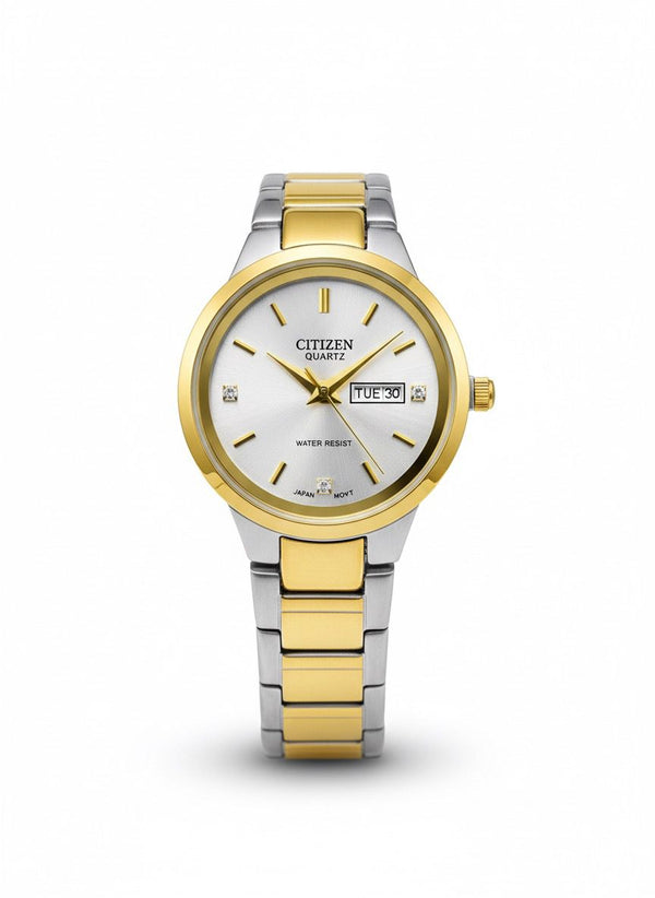 Citizen Quartz Women Watch With Box & Handcarry