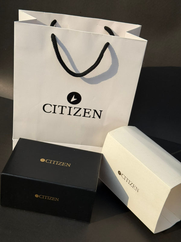Citizen Quartz Men Watch With Box & Handcarry