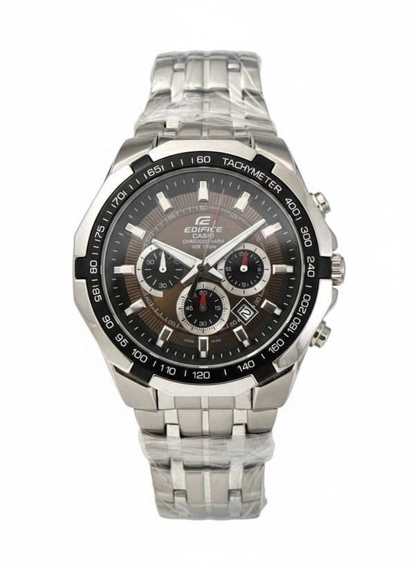 EDIFICE CASIO Chronograph Men Original Watch With Original Box