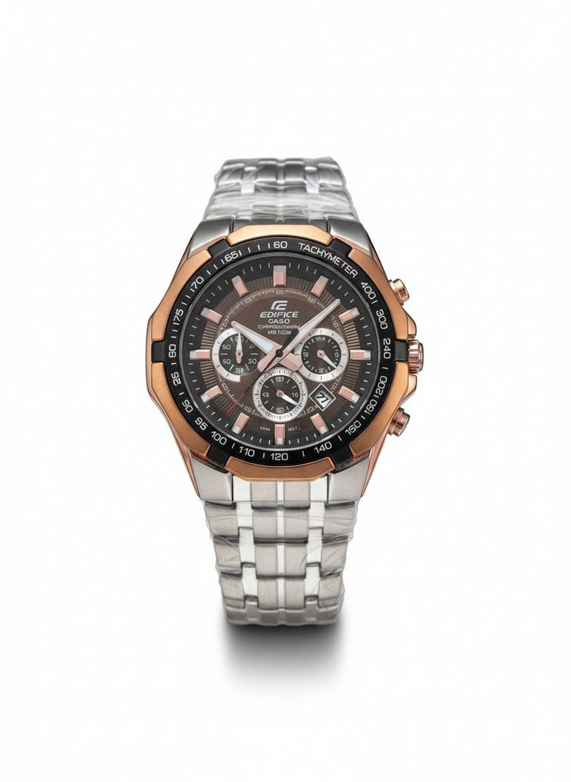 EDIFICE CASIO Chronograph Men Original Watch With Original Box