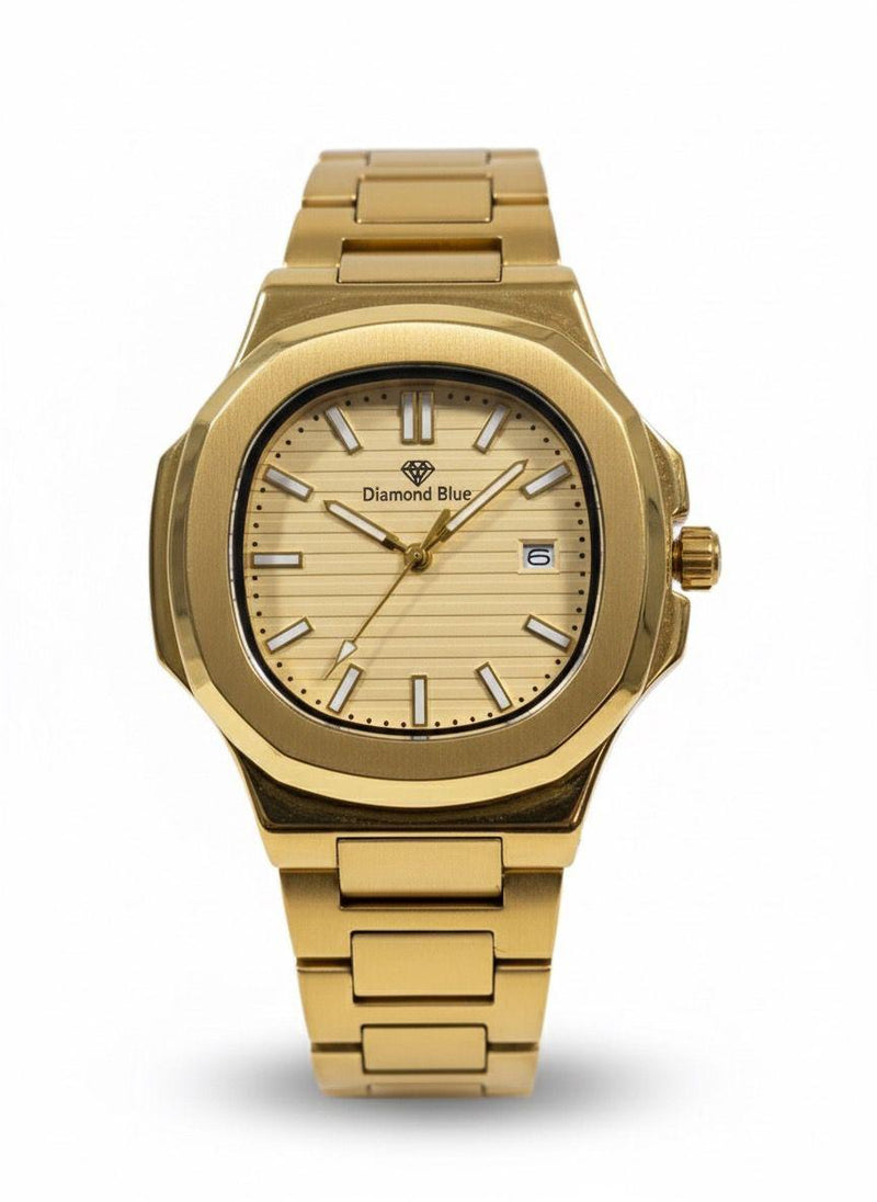 Diamond Blue Watch For Men