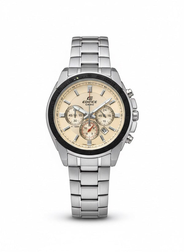 EDIFICE CASIO Chronograph Men Original Watch With Original Box
