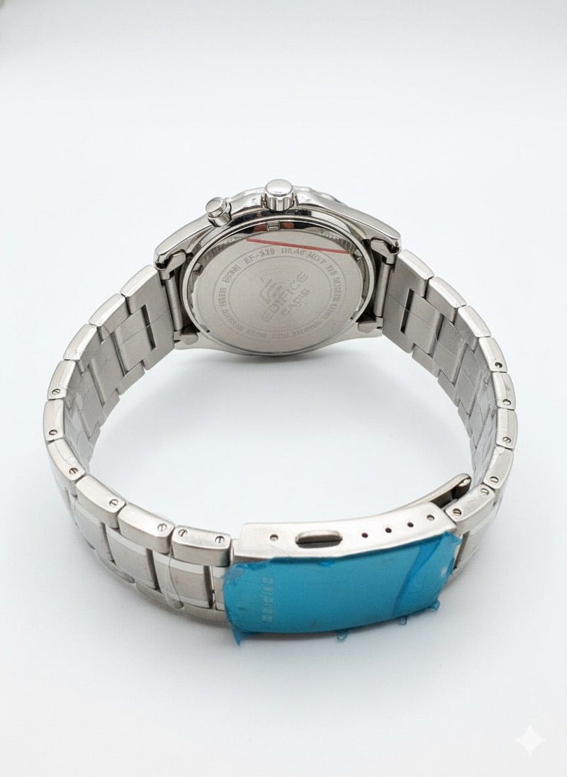 EDIFICE CASIO Chronograph Men Original Watch With Original Box