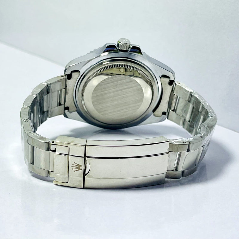Luxury Rolex Submariner Green Dial Men’s Watch – Hulk Edition |  Silver Bracelet | 1000ft Waterproof