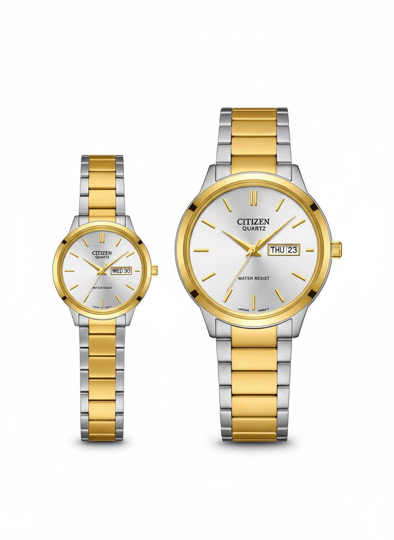 Citizen  couple Watch With Box & Handcarry
